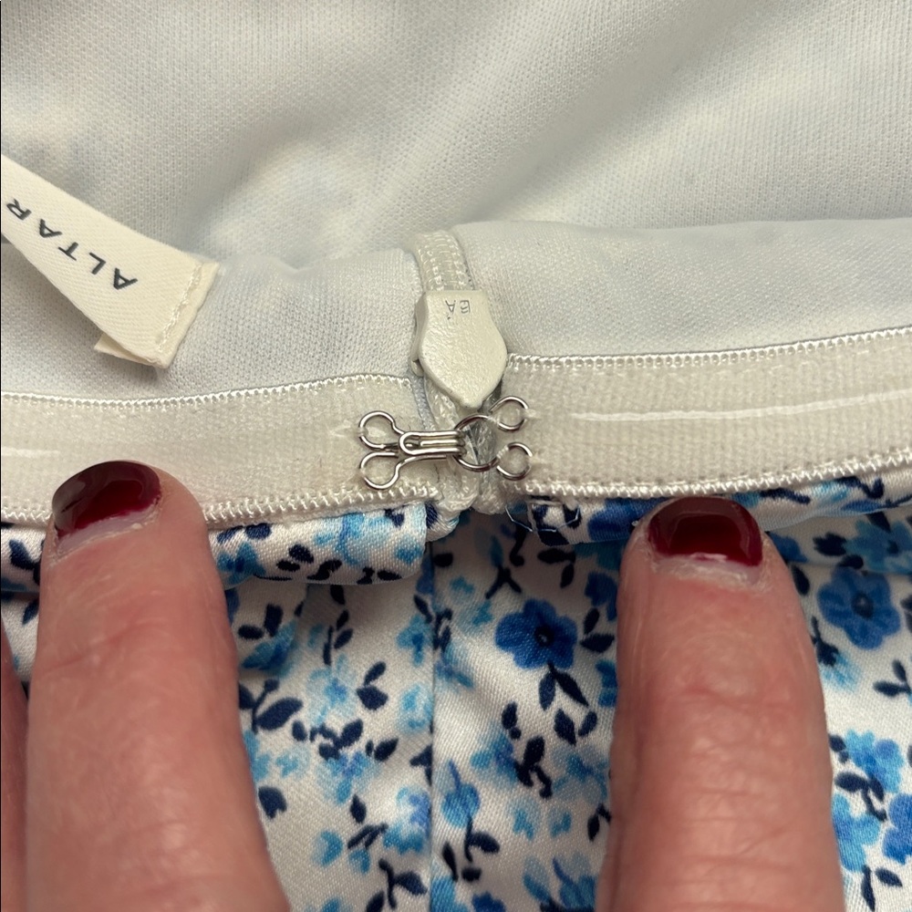 NWT Altar’d State Annalissy Floral Strapless Mini Dress Size Large - Picture 10 of 16